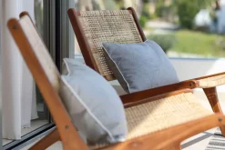 Sunny Outdoor Cushion Petrol 38x58