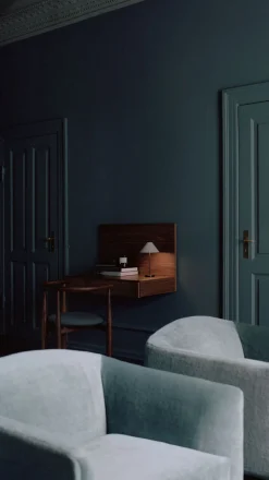 Tana Vägghängt Skrivbord | Valnöt
