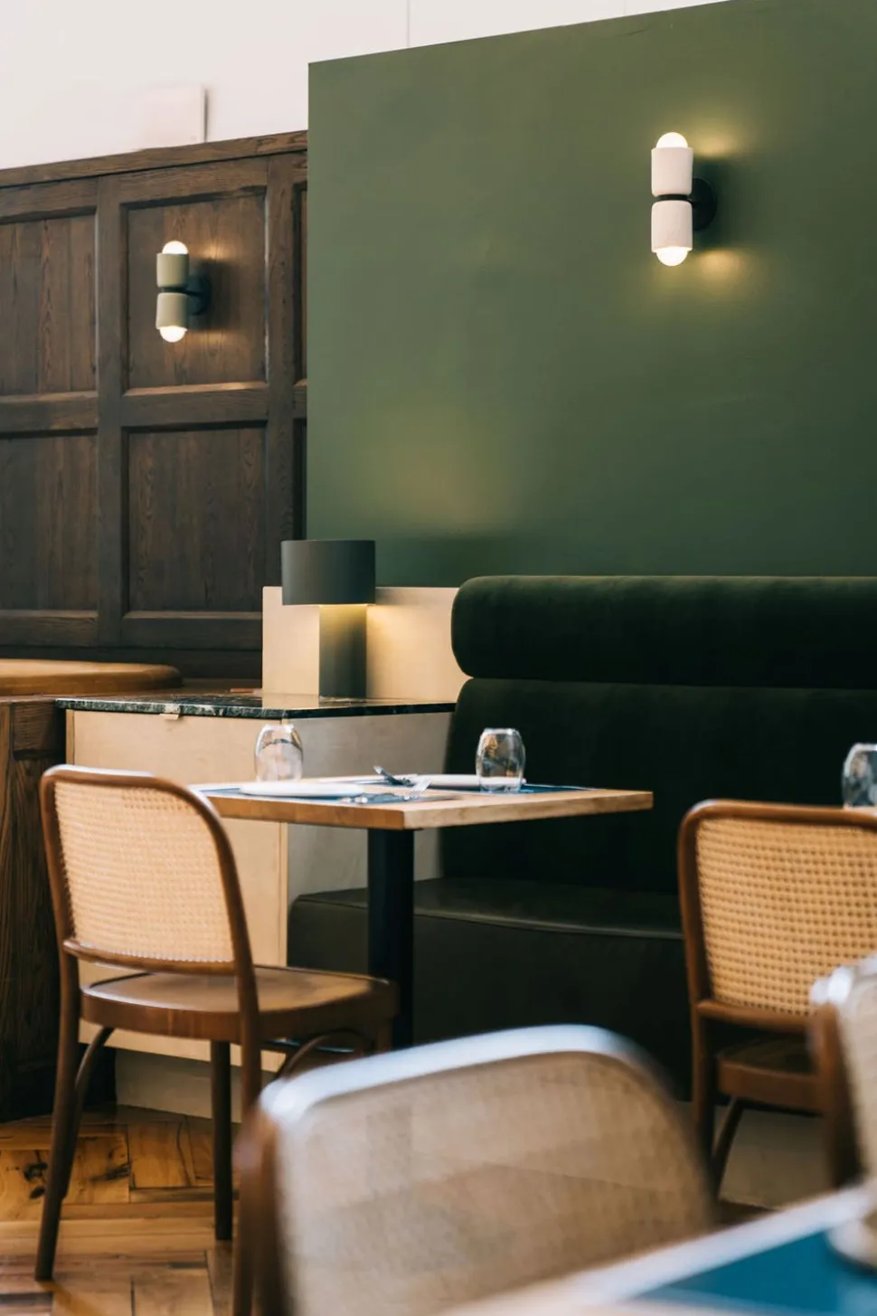 Tangent Bordslampa | Forest Green