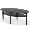 Tango Soffbord 130 | Svartbetsad ek