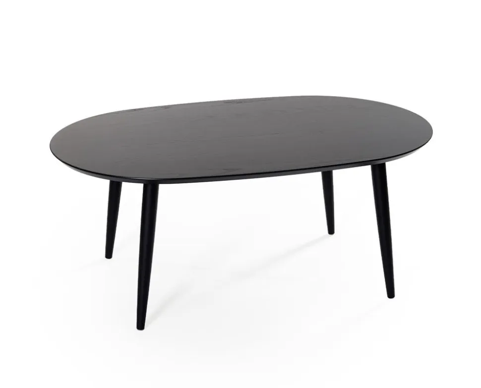 Team Soffbord 120 | Svartbetsad Ek