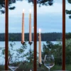 Tender Ljusstake | Liten | Nickel
