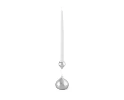 Tender Ljusstake | Liten | Nickel