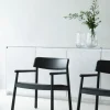 Timb Loungefåtölj | Lädersits | Black / Black