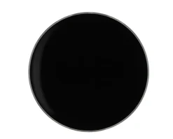 Tip Top Sideobord Svart glas, Transparent