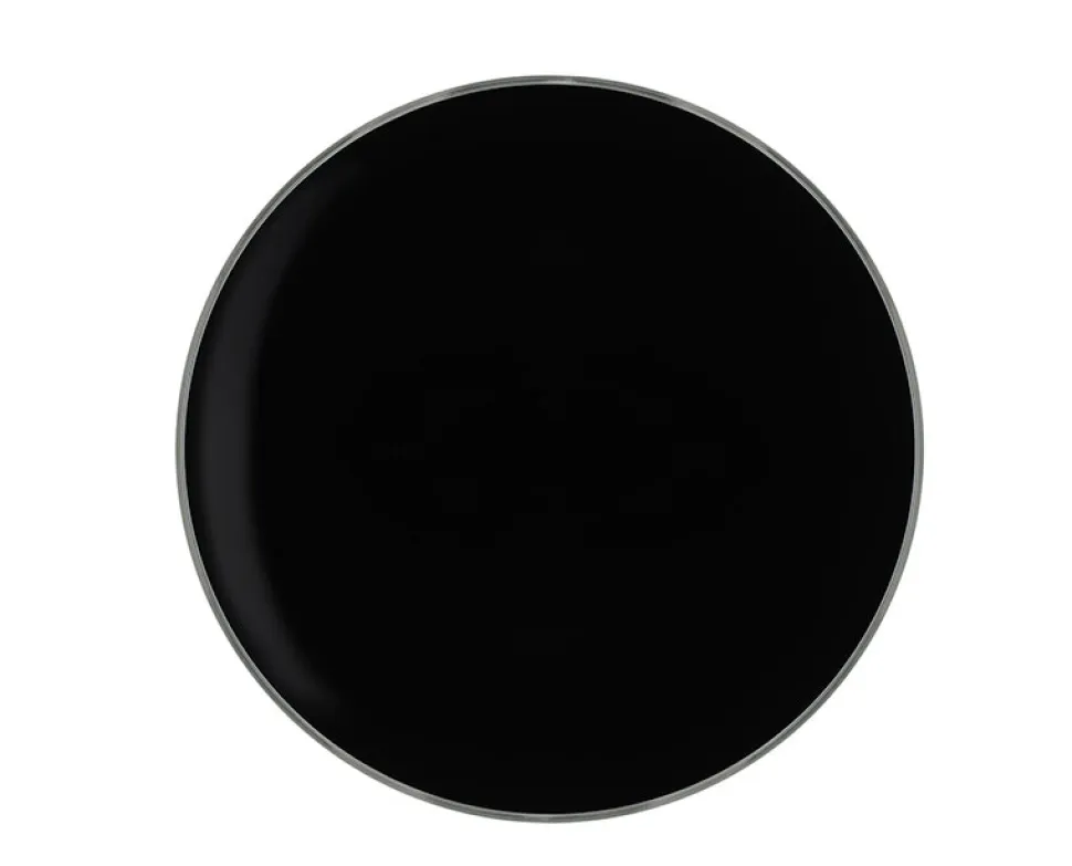 Tip Top Sideobord Svart glas, Transparent