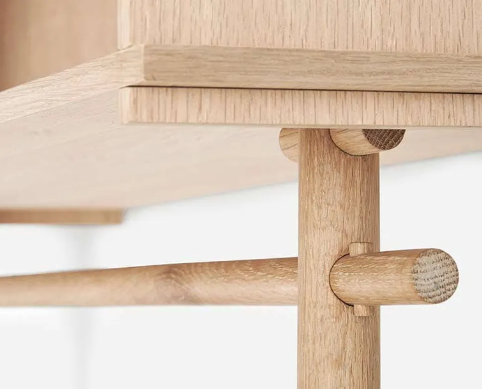 Töjbox wardrobe, Large Vitpigmenterad ek