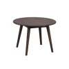 Tompkins Soffbord Ø60 | Brunoljad Ek