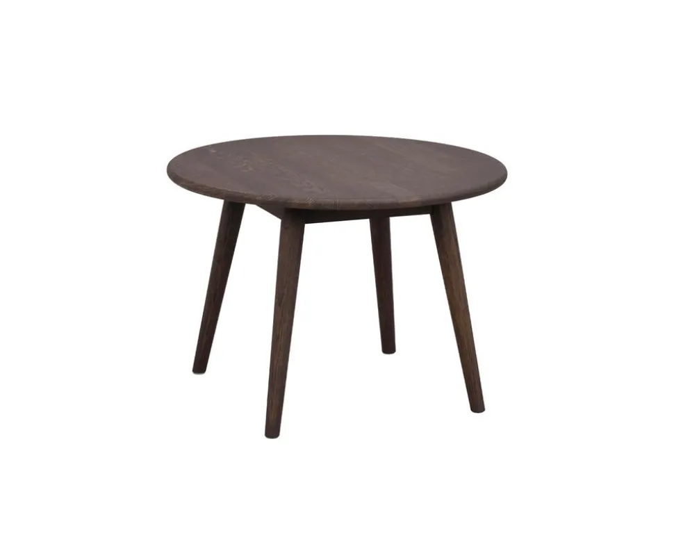 Tompkins Soffbord Ø60 | Brunoljad Ek