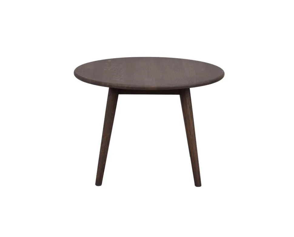 Tompkins Soffbord Ø60 | Brunoljad Ek