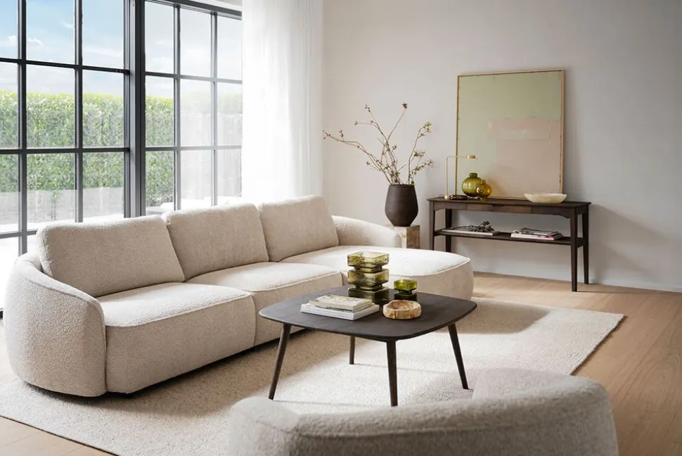 Tompkins Soffbord 90x90 | Brunoljad Ek