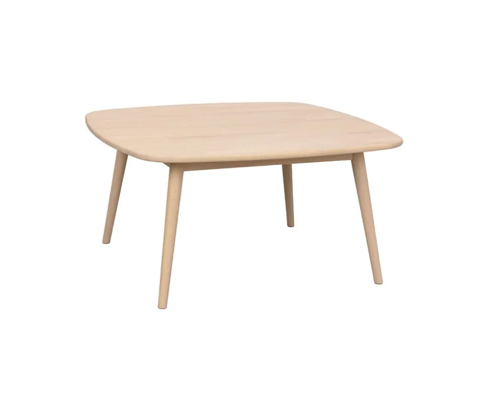 Tompkins Soffbord 90x90 | Vitpigm. Ek