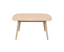 Tompkins Soffbord 90x90 | Vitpigm. Ek