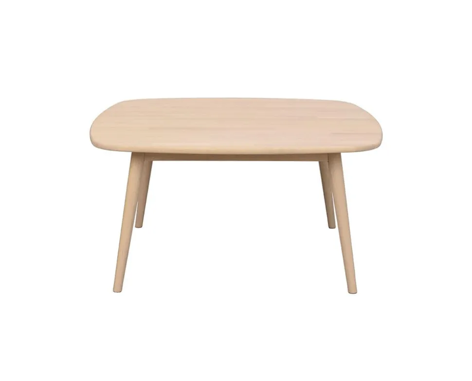 Tompkins Soffbord 90x90 | Vitpigm. Ek