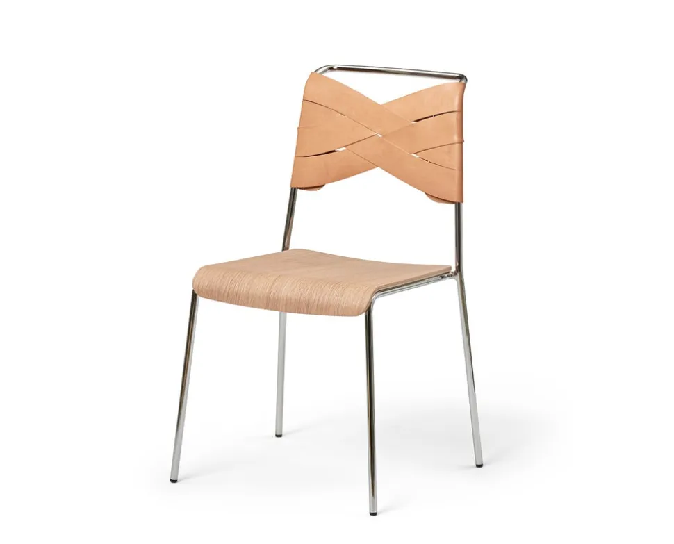 Torso Stol Krom | Ek/Natural