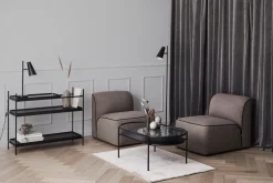 Tray sideboard Låg 1 kort ek + 2 breda ek