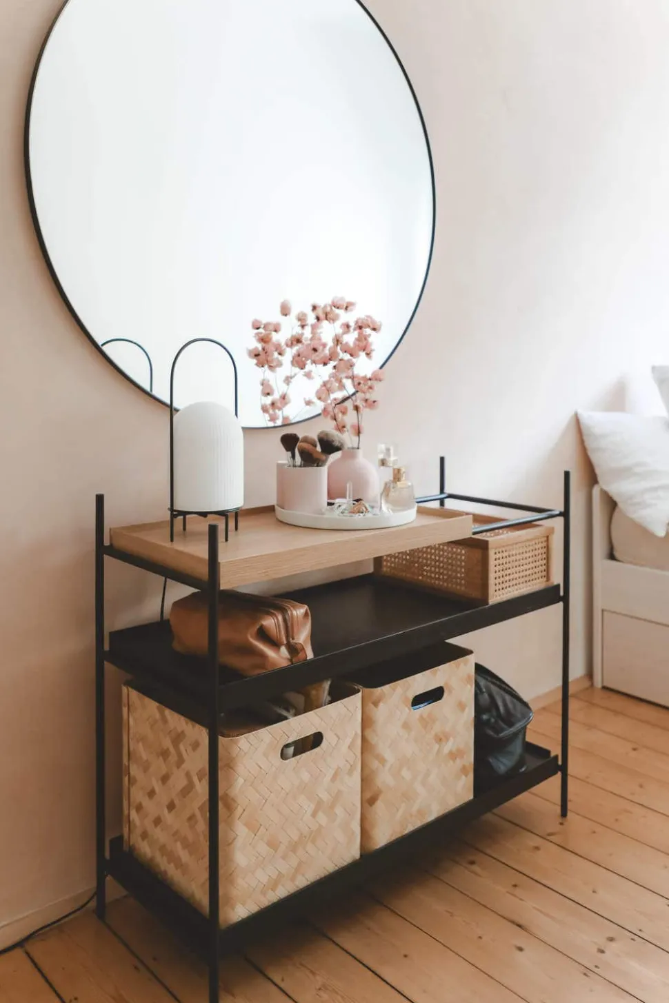 Tray sideboard Låg 1 kort svart + 2 breda svarta