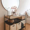 Tray sideboard Låg 1 kort svart + 2 breda svarta