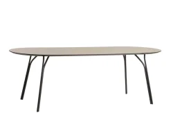 Tree Matbord 220 | Beige / Svart