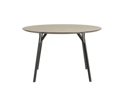 Tree Matbord Runt Ø120 | Beige / Svart