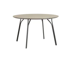 Tree Matbord Runt Ø120 | Beige / Svart