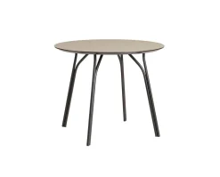Tree Matbord Runt Ø90 | Beige / Svart