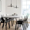 Tree Matbord 220 | Svart / Svart