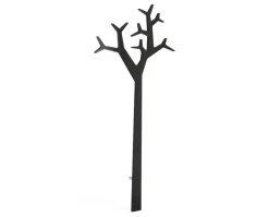 Tree rockhängare vägg hög | Svart