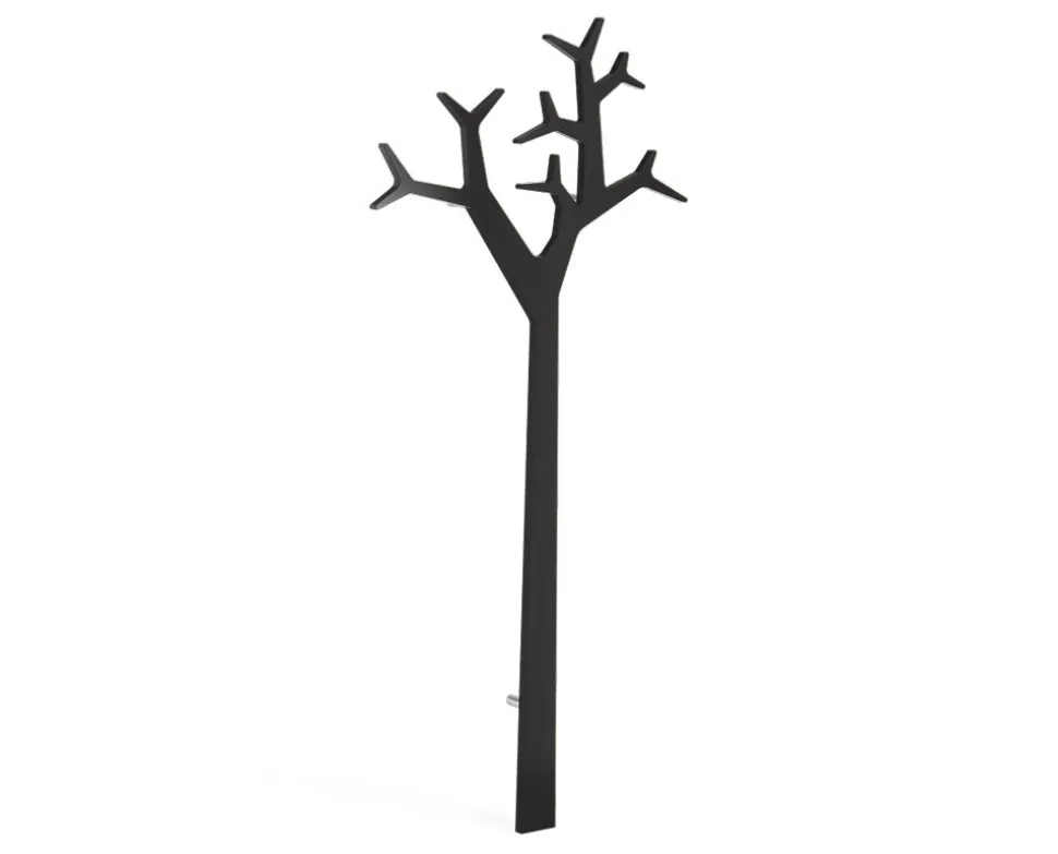Tree rockhängare vägg hög | Svart