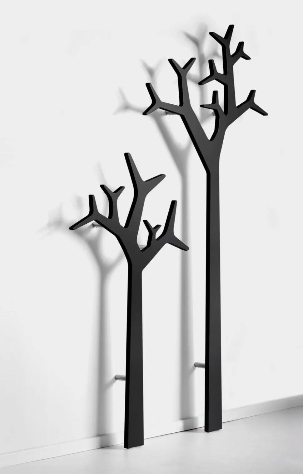 Tree rockhängare vägg låg | Svart