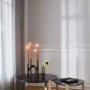Tribus Soffbord Ø80 | Sand/Marmor