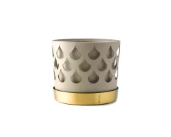 Trio Drop Blomkruka | Medium | Beige