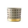 Trio Square Blomkruka | Medium | Beige