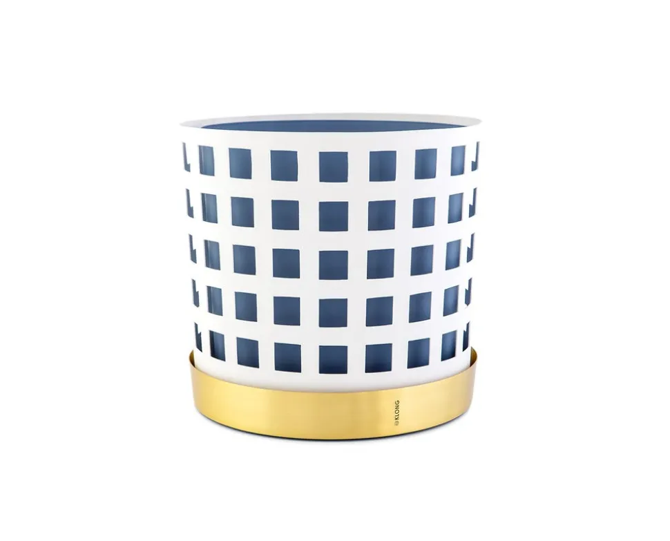 Trio Square Kruka | Stor | Vit