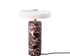 Trip Bordslampa | Burgundy/ Opal Glossy