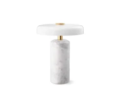 Trip Bordslampa | Carrara/ Opal Glossy