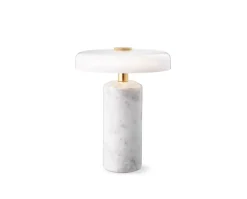 Trip Bordslampa | Carrara/ Opal Glossy