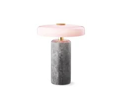 Trip Bordslampa | Silver/ Rose