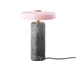 Trip Bordslampa | Silver/ Rose