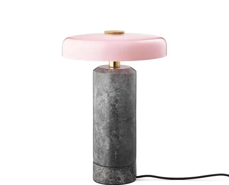 Trip Bordslampa | Silver/ Rose