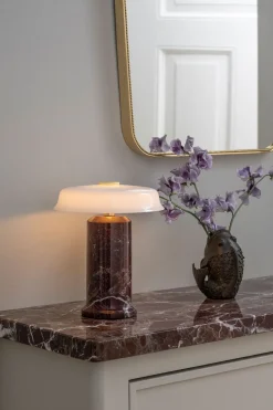 Trip No. 2 Bordslampa | Burgundy/ Opal Glossy
