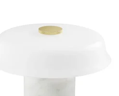 Trip No. 2 Bordslampa | Carrara/ Opal Glossy