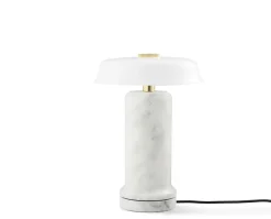 Trip No. 2 Bordslampa | Carrara/ Opal Glossy