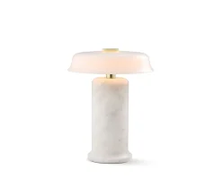 Trip No. 2 Bordslampa | Carrara/ Opal Glossy