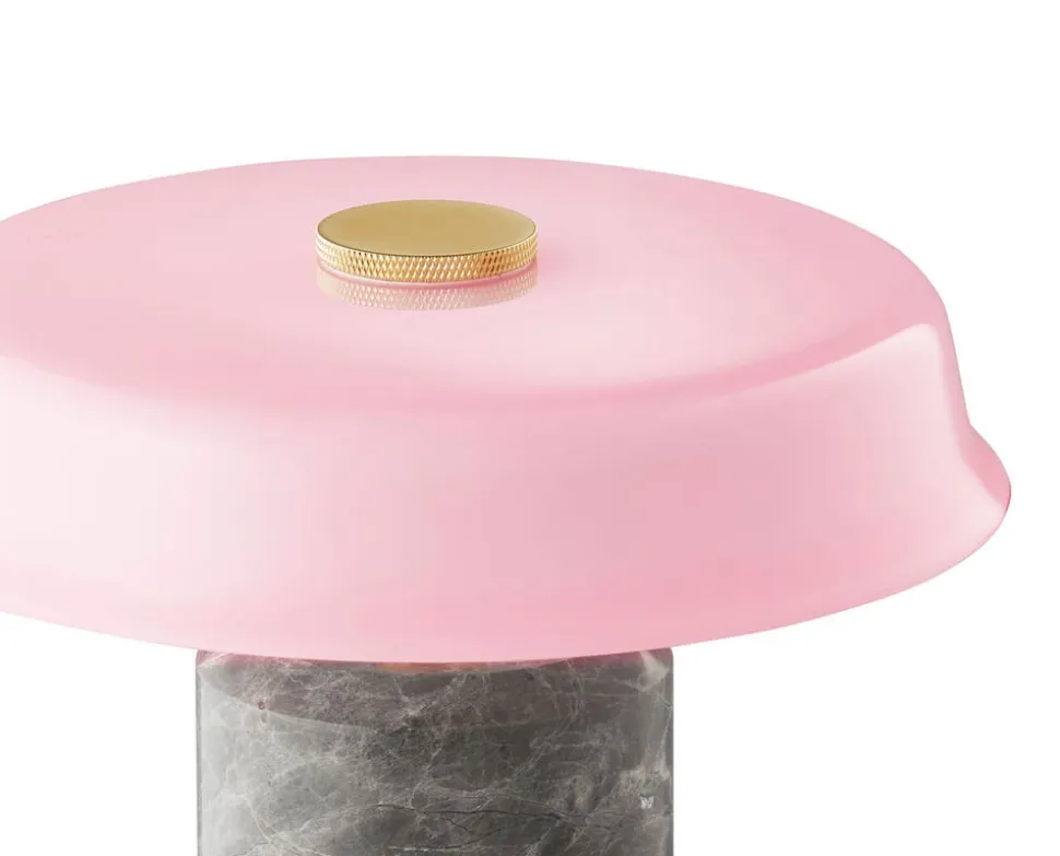 Trip No. 2 Bordslampa | Silver/ Rose