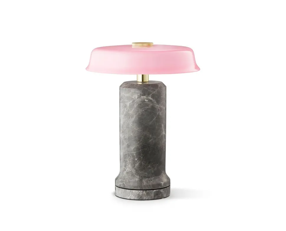 Trip No. 2 Bordslampa | Silver/ Rose