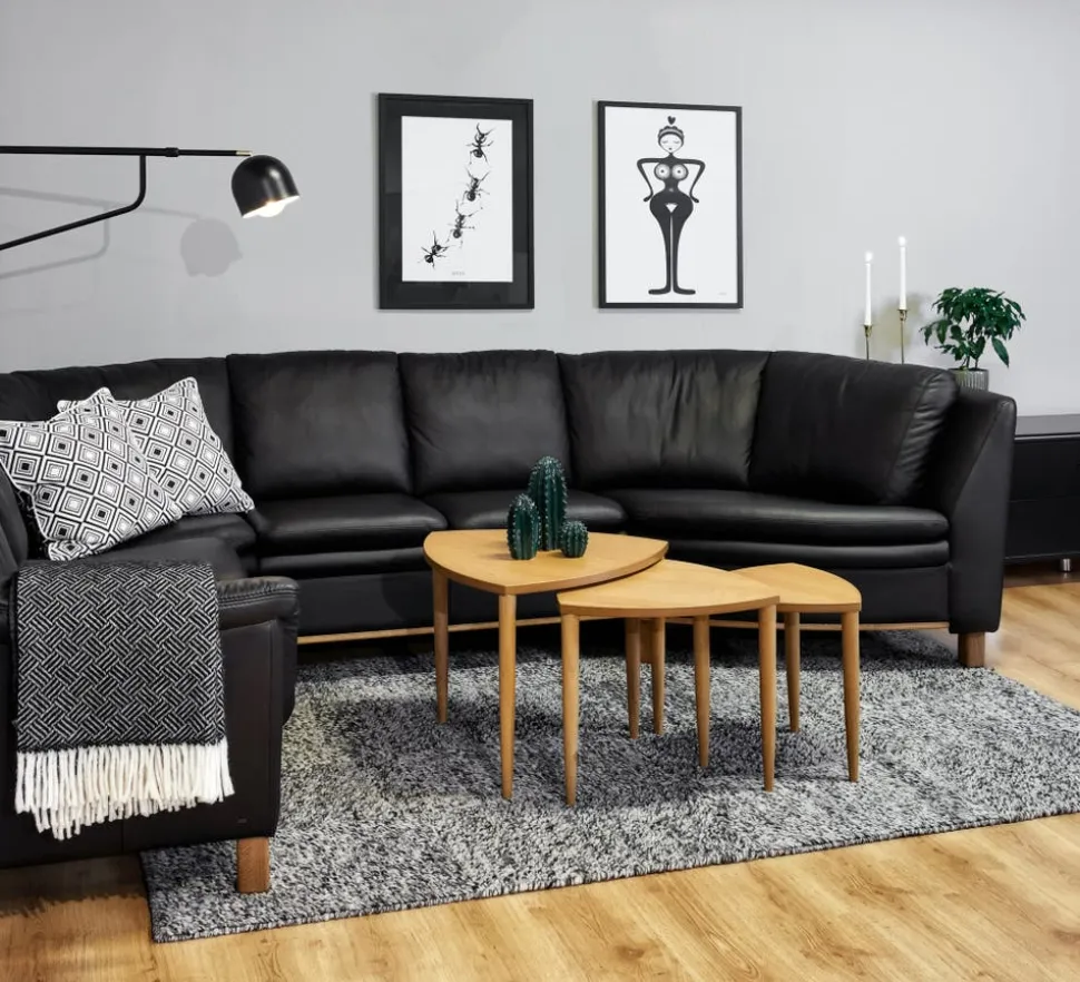 Tripoli Satsbord | Svartbetsad Ek