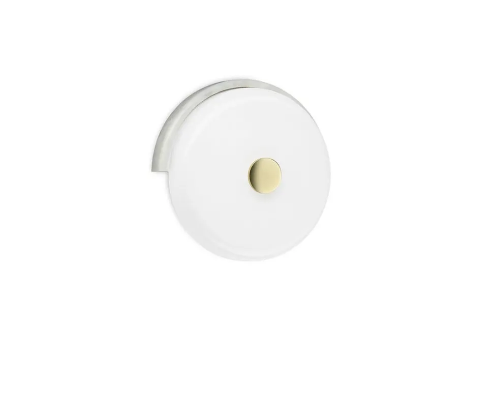 Trip Vägglampa | Carrara/ Opal Glossy