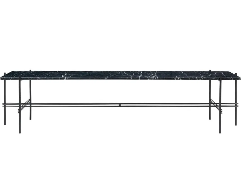 TS Console Lång | Svart/Svart Marmor