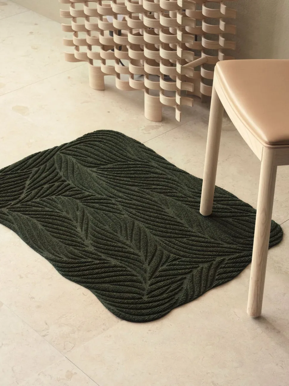 Twine Dörrmatta | Green 60x85
